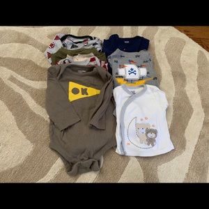 7 long sleeve onesie